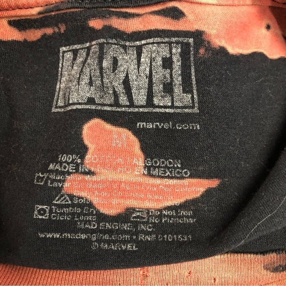 MARVEL Dead Pool distressed, graphic T-shirt - Picture 5 of 7